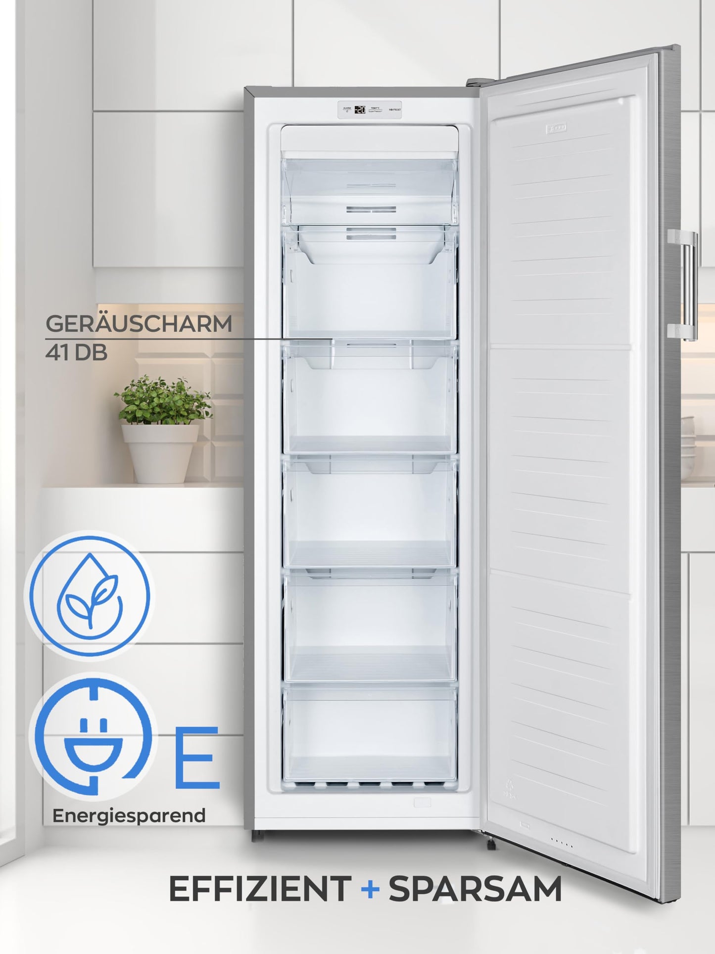 Heinrich’s Gefrierschrank – No Frost, LED-Display