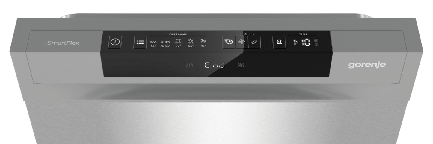 Gorenje GS 541D10 X Freistehender Geschirrspüler 45cm Silber