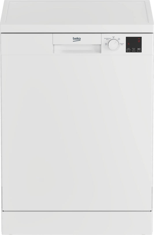 Beko DFN04321W Freistehender Geschirrspüler 60cm Weiß