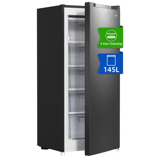 CHIQ Gefrierschrank 145L – 126cm, Weiß