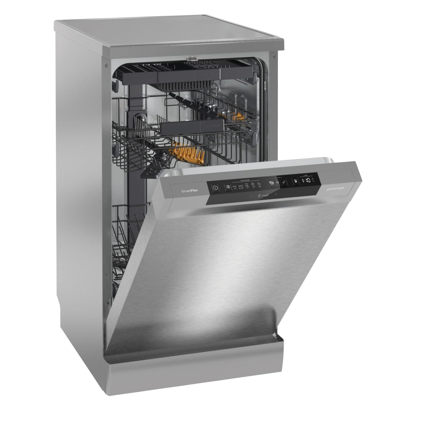 Gorenje GS 541D10 X Freistehender Geschirrspüler 45cm Silber