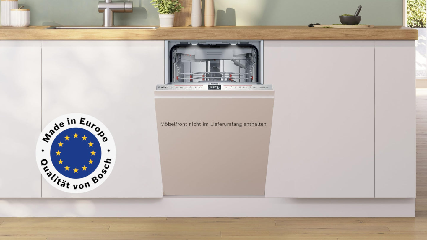 Bosch SPV6EMX09E Serie 6 Vollintegrierter Geschirrspüler 45cm