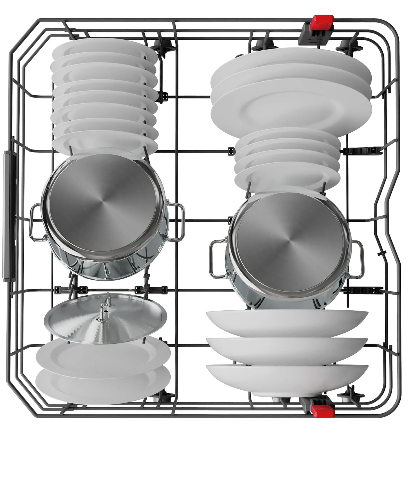 Bauknecht B6B D841A X Teilintegrierbarer Geschirrspüler 60cm