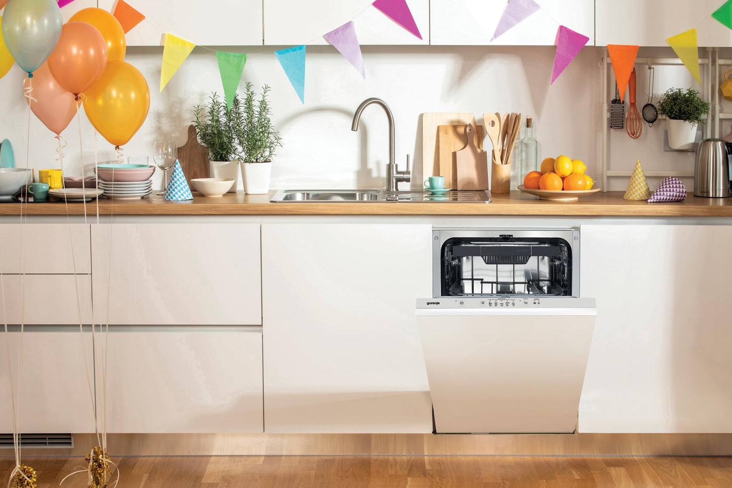 Gorenje GV 520E 10 Vollintegrierter Geschirrspüler