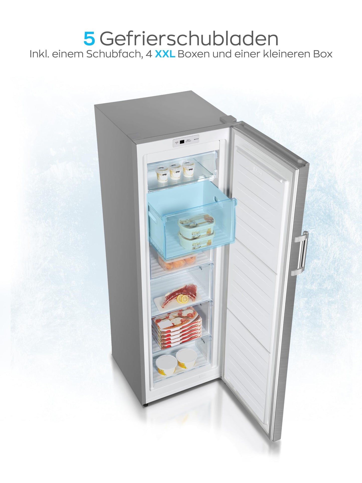 Heinrich’s Gefrierschrank – No Frost, LED-Display