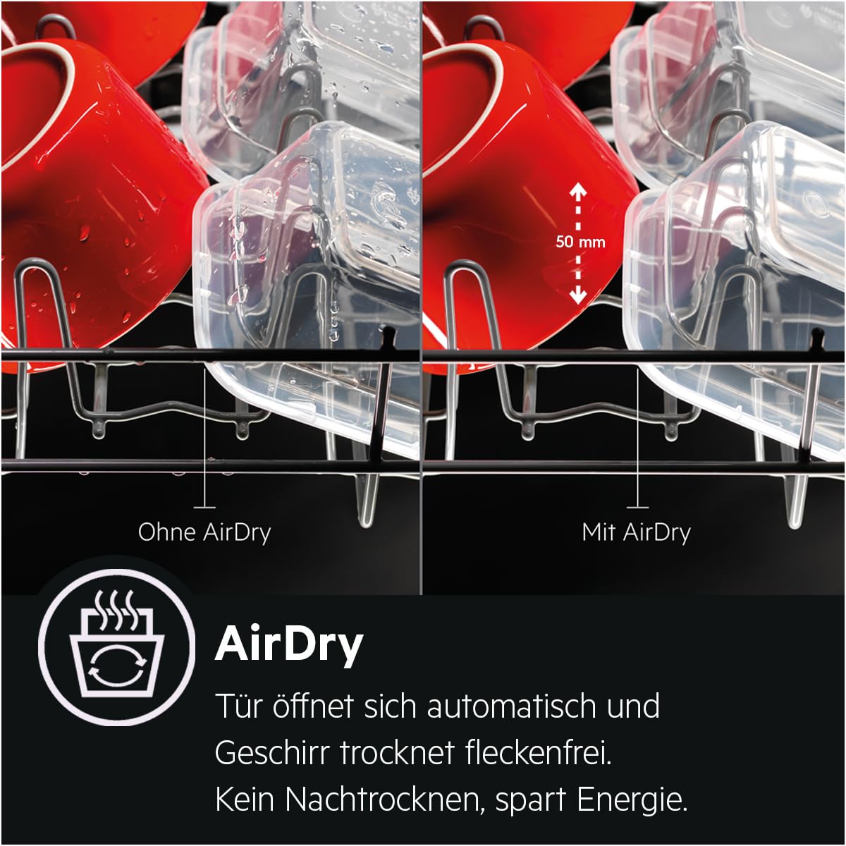 AEG FUS6491AZM Unterbau-Geschirrspüler Serie 6000 60cm
