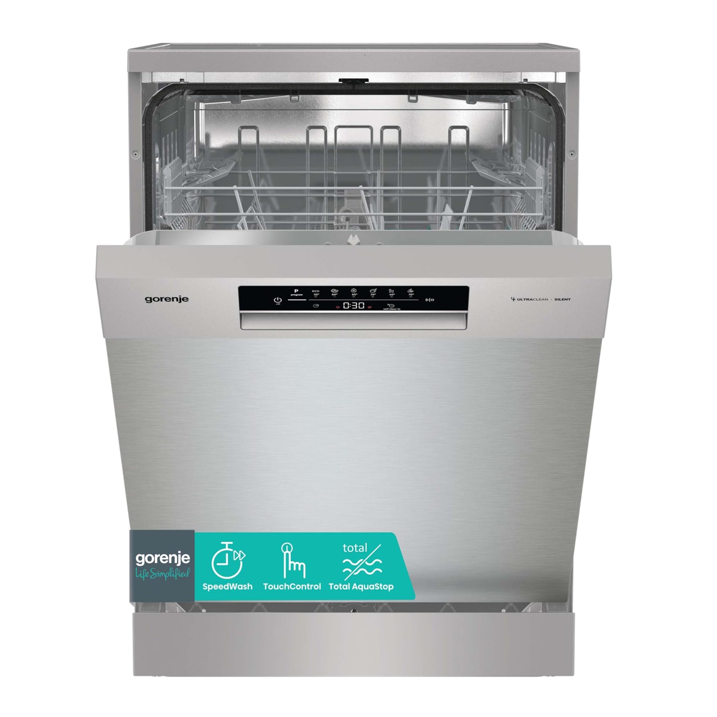 Gorenje GS642E90X Freistehender Geschirrspüler 60cm Edelstahl