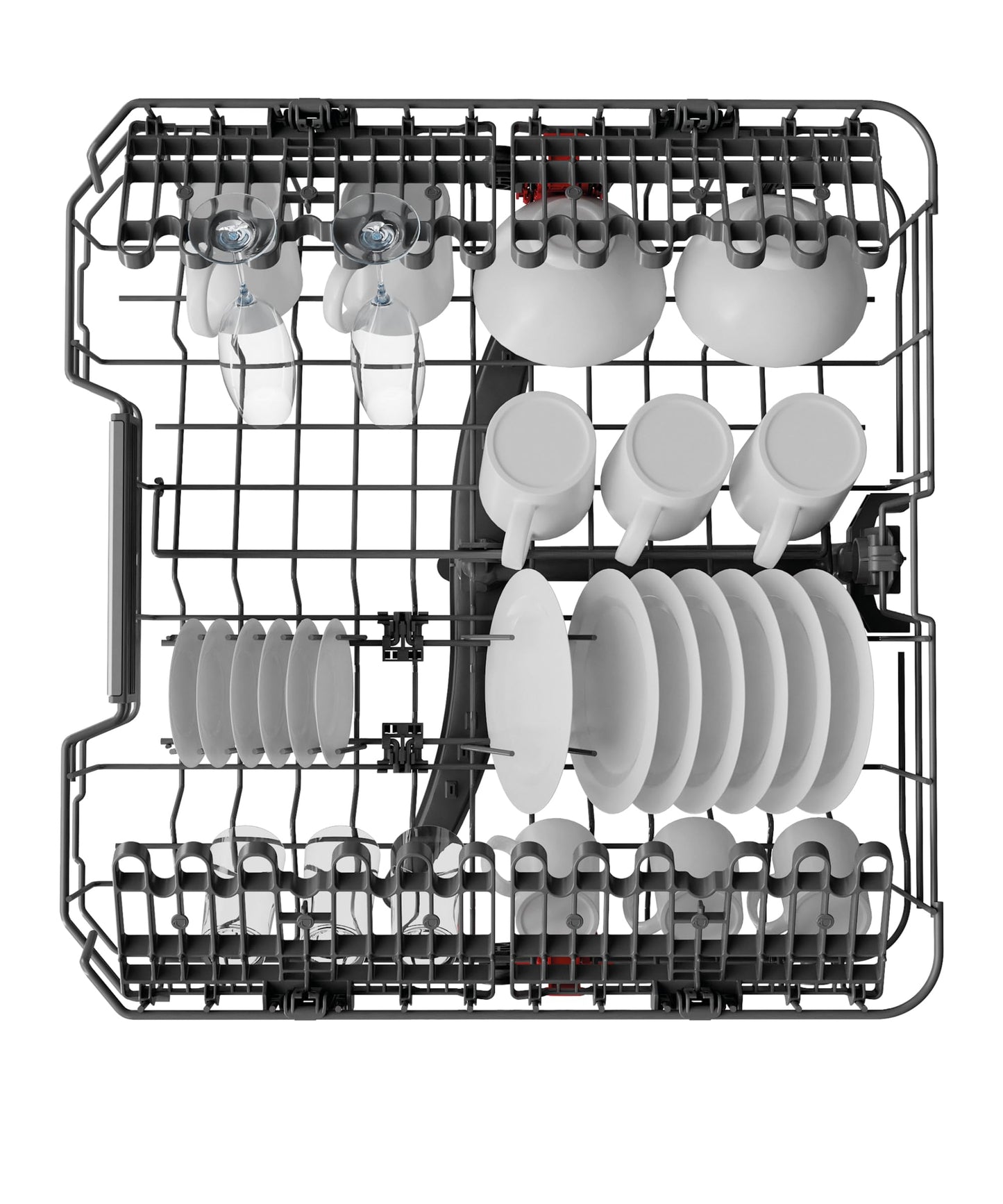 Bauknecht B6B D841A X Teilintegrierbarer Geschirrspüler 60cm